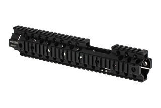The Centurion Arms C4 rail front sight cutout handguard is 12 inches long